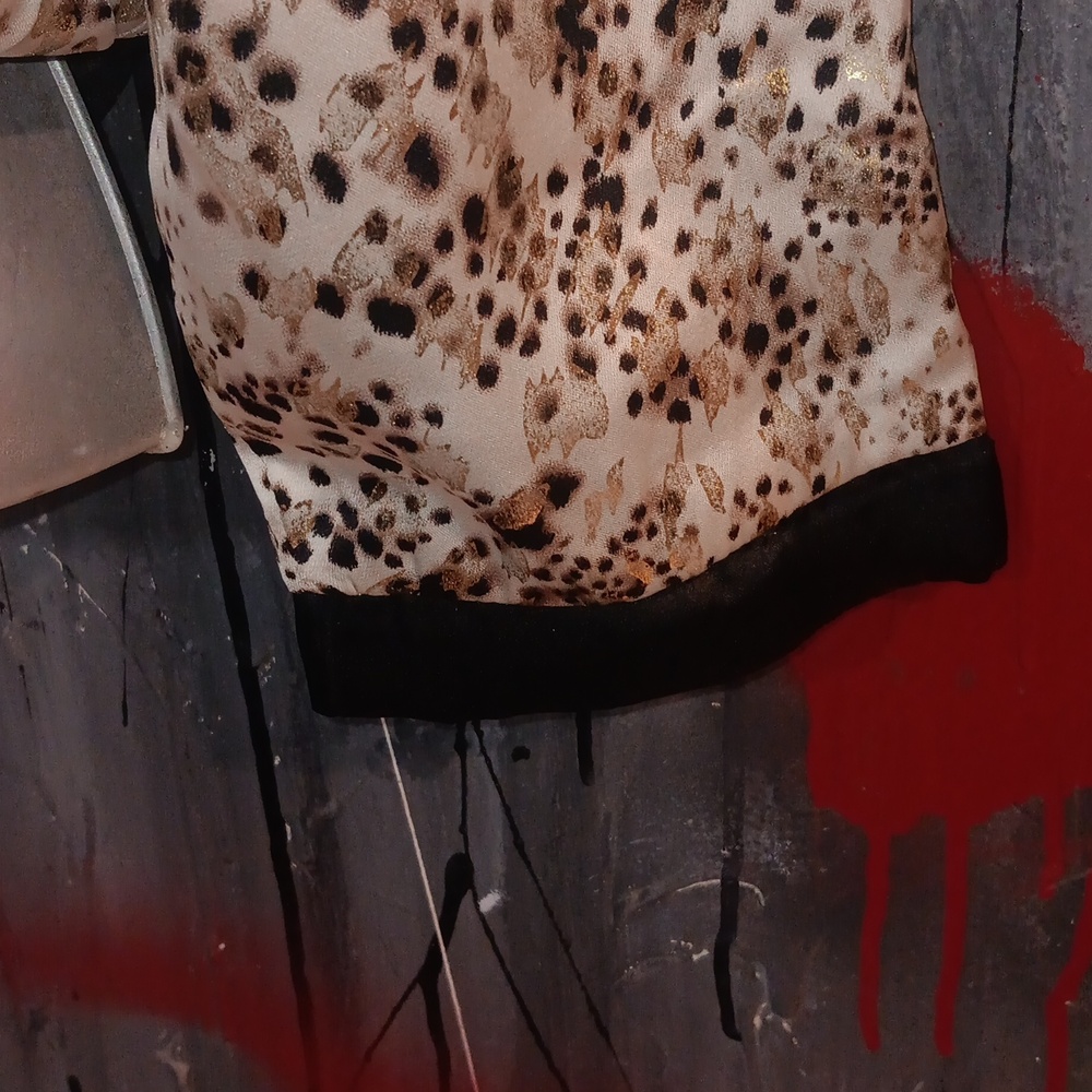 Leopard Print Women's Jacket - Picture 3 of 7